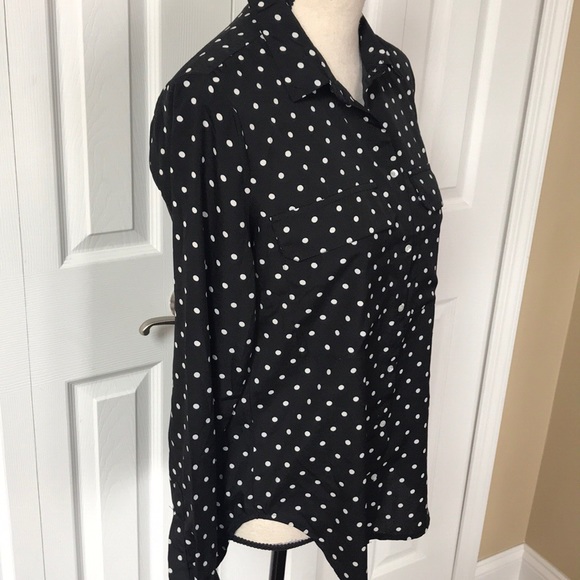 Kut from the Kloth Polka Dot Blouse - Picture 5 of 8
